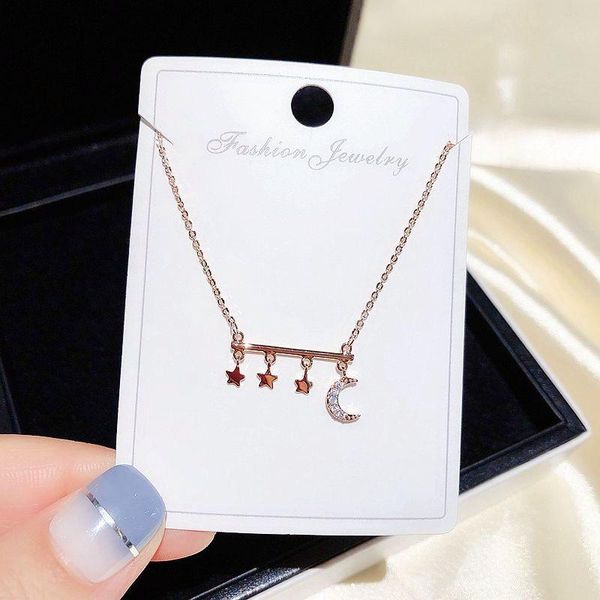 pendant necklaces migga cubic zircon paved moon star chain necklace for women rose gold color jewelry, Silver
pendant necklaces migga cubic zircon paved moon star chain necklace for women rose gold color jewelry, Silver