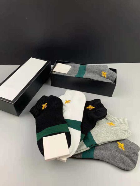 2021 men's and women's socks 5 pairs of luxury sports summer short mesh embroidery box, Black
2021 men's and women's socks 5 pairs of luxury sports summer short mesh embroidery box, Black