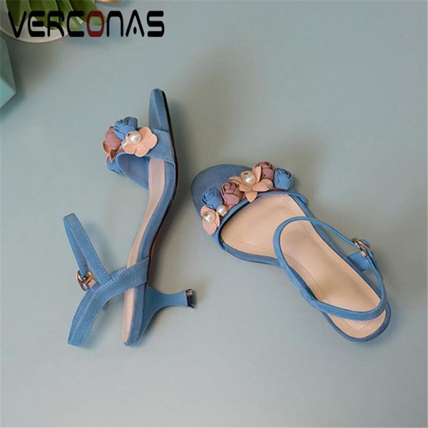 woman sandals 2021 pumps classic design summer kid suede flower decoration pointed toe thin heeled shoes, Black
woman sandals 2021 pumps classic design summer kid suede flower decoration pointed toe thin heeled shoes, Black