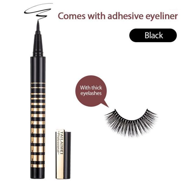 three-color liquid eyeliner with false eyelashes waterproof long-lasting natural no blooming female makeup tslm21
three-color liquid eyeliner with false eyelashes waterproof long-lasting natural no blooming female makeup tslm21