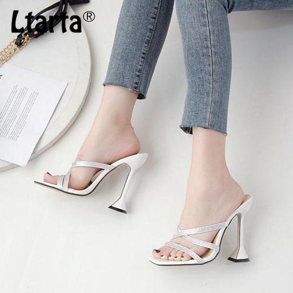 dress shoes ltarta 2021 summer fashion rhinestone cross strap sandals wine glass with high heels stiletto heel outer slippers women zl, Black
dress shoes ltarta 2021 summer fashion rhinestone cross strap sandals wine glass with high heels stiletto heel outer slippers women zl, Black