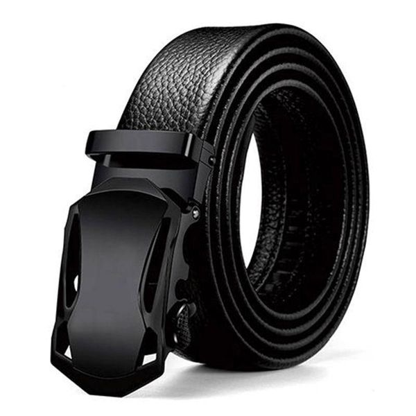 belts men metal automatic buckle brand leather for luxury work business strap cinto, Black;brown
belts men metal automatic buckle brand leather for luxury work business strap cinto, Black;brown