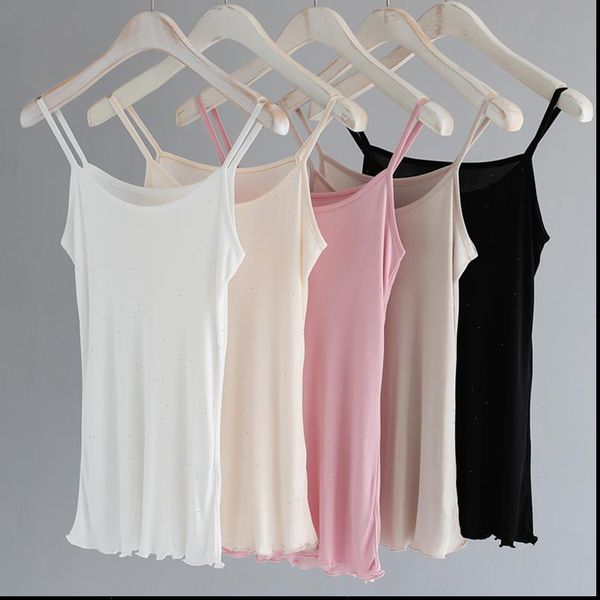 camisoles natural real silk halter women cami singlet femme underwear lingerie undershirt ladies tank summer, White
camisoles natural real silk halter women cami singlet femme underwear lingerie undershirt ladies tank summer, White