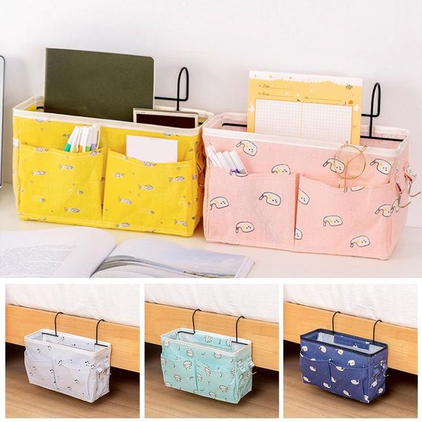 storage bags imitation linen printing washable bag fabric bedside hanging household sundries
storage bags imitation linen printing washable bag fabric bedside hanging household sundries