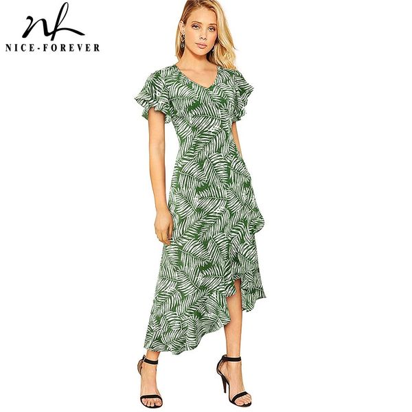 nice-forever boho summer printed maxi beach vestidos unsymmetrical hem a-line flare women dress a156 210419, White
nice-forever boho summer printed maxi beach vestidos unsymmetrical hem a-line flare women dress a156 210419, White