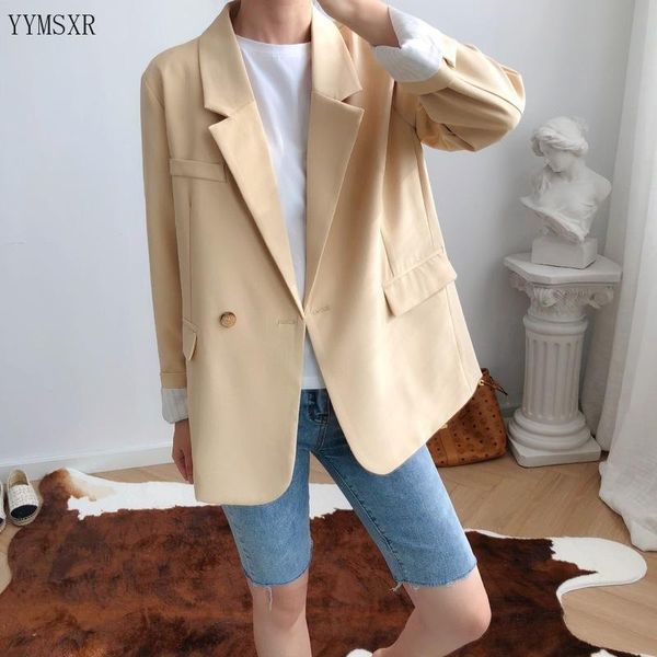 women's suits & blazers autumn and winter suit jacket coat korean solid color loose ladies yellow small female, White;black
women's suits & blazers autumn and winter suit jacket coat korean solid color loose ladies yellow small female, White;black