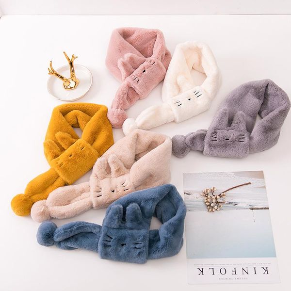 scarves & wraps 2021 winter children ring scarf boy girls baby imitation fur collar with cute cartoon thick neck warmers, Red;brown
scarves & wraps 2021 winter children ring scarf boy girls baby imitation fur collar with cute cartoon thick neck warmers, Red;brown