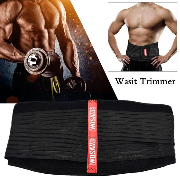 waist trimmer belt slim body sweat wrap for stomach and back lumbar support men women relieving fatigue, Black;gray
waist trimmer belt slim body sweat wrap for stomach and back lumbar support men women relieving fatigue, Black;gray
