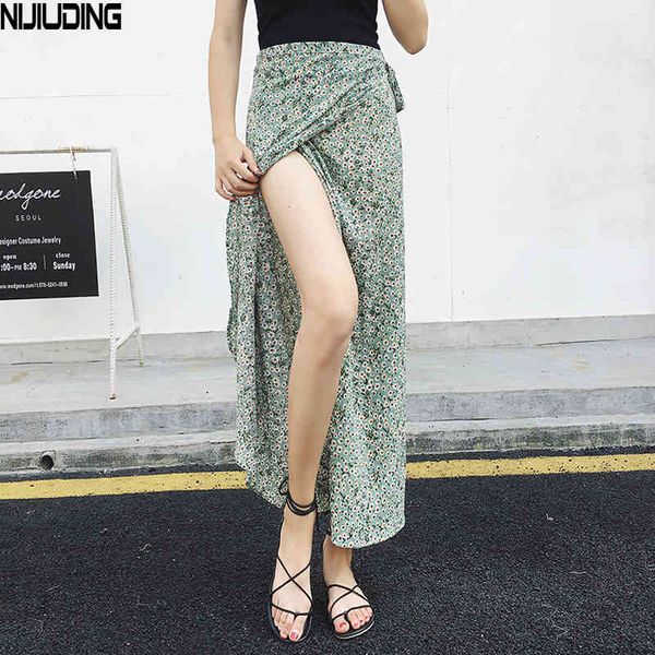 boho print summer holiday beach skirts women casual high waist long slim wrap floral skirt ladies bohemia 210514, Black
boho print summer holiday beach skirts women casual high waist long slim wrap floral skirt ladies bohemia 210514, Black