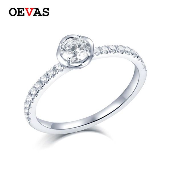 cluster rings oevas solid 925 sterling silver creative rose flower for women sparking 5mm zircon engagement party jewelry gift wholesale, Golden;silver
cluster rings oevas solid 925 sterling silver creative rose flower for women sparking 5mm zircon engagement party jewelry gift wholesale, Golden;silver