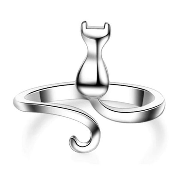 elegant lady little cat silver color open ring index finger for women party jewelry accessories cluster rings, Golden;silver
elegant lady little cat silver color open ring index finger for women party jewelry accessories cluster rings, Golden;silver