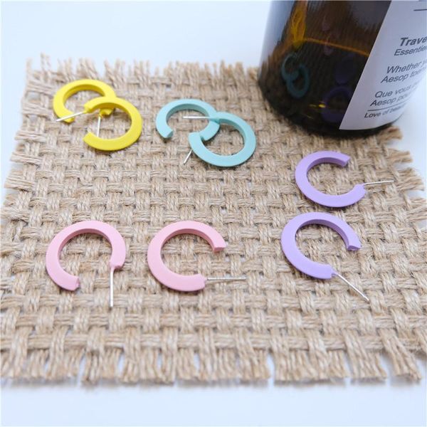 hoop & huggie aomu 2021 summer korean simple lovely metal round geometric personality candy color earrings for women party accessories, Golden;silver
hoop & huggie aomu 2021 summer korean simple lovely metal round geometric personality candy color earrings for women party accessories, Golden;silver