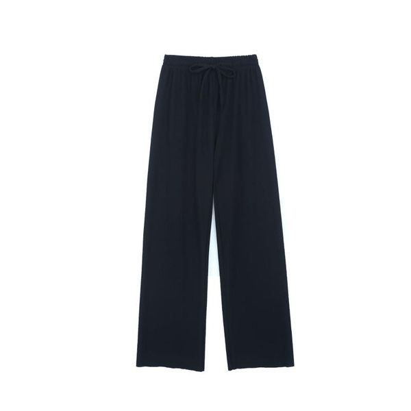 men's pants ice silk wide-leg women 2021 casual high-waist black drape straight long for men and
men's pants ice silk wide-leg women 2021 casual high-waist black drape straight long for men and