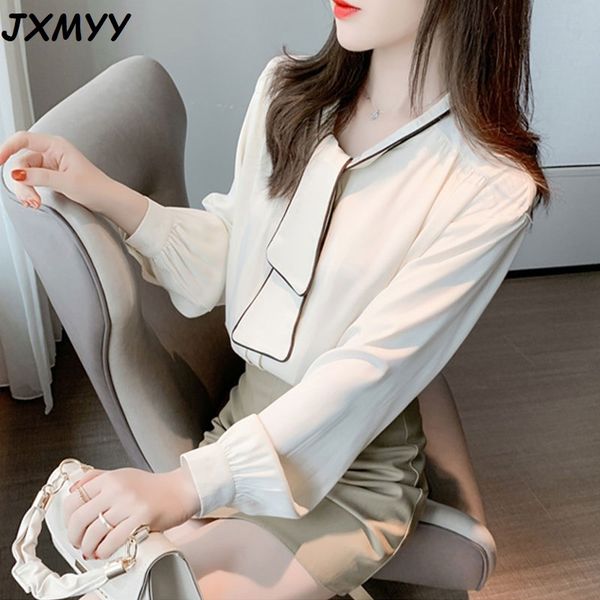 long sleeve blouse women blusas mujer de moda bow v-neck office blouse chiffon blouse shirt women blouses blusa jxmyy 210412, White
long sleeve blouse women blusas mujer de moda bow v-neck office blouse chiffon blouse shirt women blouses blusa jxmyy 210412, White