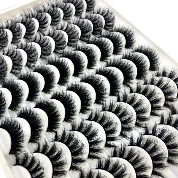 pairs 3d mink lashes natural false eyelashes dramatic volume fake makeup eyelash extension silk
pairs 3d mink lashes natural false eyelashes dramatic volume fake makeup eyelash extension silk