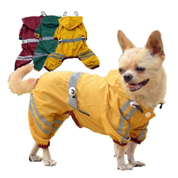 dog apparel waterproof pet rain coat clothes puppy hooded reflective four-leg raincoat shrinkable jumpsuit xs - xxl
dog apparel waterproof pet rain coat clothes puppy hooded reflective four-leg raincoat shrinkable jumpsuit xs - xxl