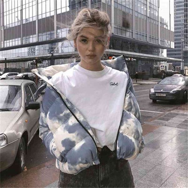 paris girl autumn winter down jacket women tie-dye printing slim hooded korean style casual loose female short parka 210524, Black
paris girl autumn winter down jacket women tie-dye printing slim hooded korean style casual loose female short parka 210524, Black
