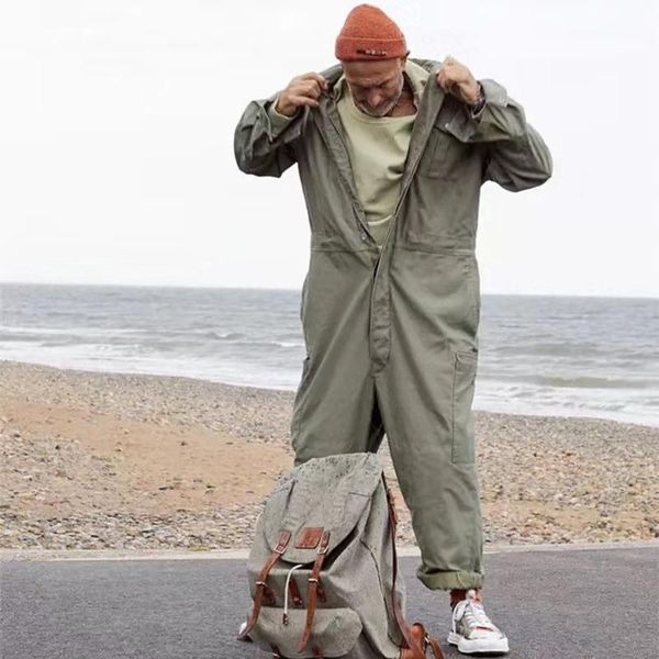 men's pants 2021 brand fashion men overalls jumpsuits solid joggers rompers street style casual button open playsuits, Black
men's pants 2021 brand fashion men overalls jumpsuits solid joggers rompers street style casual button open playsuits, Black