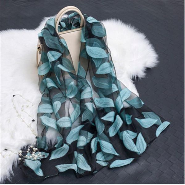 scarves summer beach wraps female long sunshade women leaves print jacquard scarf shawls 180*70cm, Blue;gray
scarves summer beach wraps female long sunshade women leaves print jacquard scarf shawls 180*70cm, Blue;gray