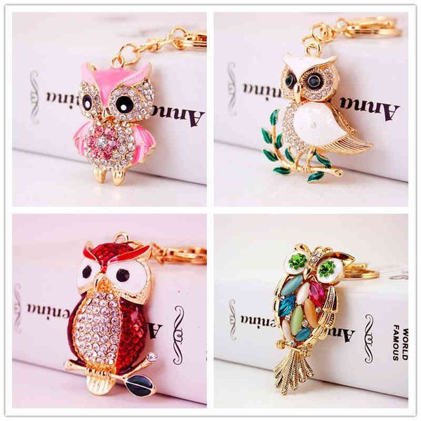 creative cute diamond owl cartoon animal metal keychain fashion couple key chains for girlfriend, Silver
creative cute diamond owl cartoon animal metal keychain fashion couple key chains for girlfriend, Silver
