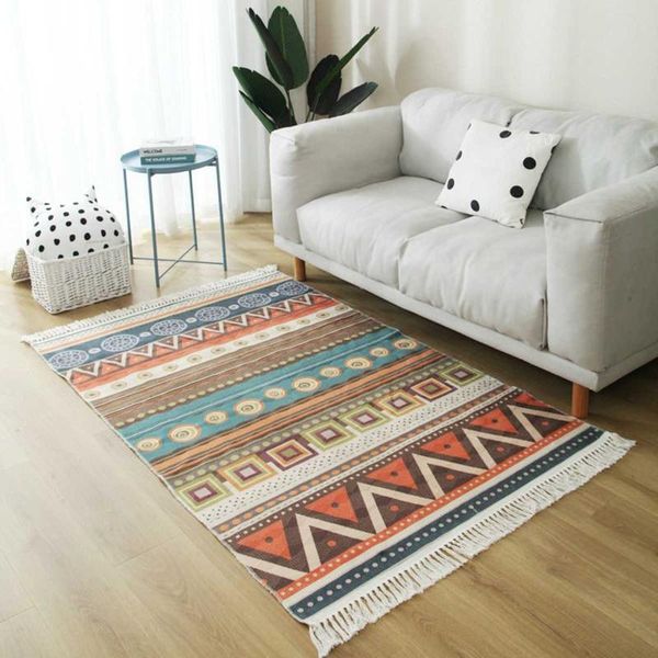 carpets 8 type retro bohemian hand woven cotton linen carpet tassel rug geometric floor mat bedroom tapestry decorative blanket area
carpets 8 type retro bohemian hand woven cotton linen carpet tassel rug geometric floor mat bedroom tapestry decorative blanket area