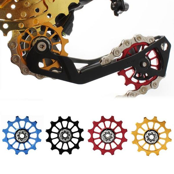 bike heels & chainwheels 12t mtb bicycle rear derailleur wheel ceramic bearing pulley cnc road guide roller idler accessories parts
bike heels & chainwheels 12t mtb bicycle rear derailleur wheel ceramic bearing pulley cnc road guide roller idler accessories parts