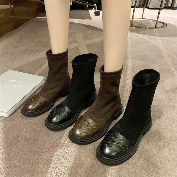 dress shoes boots women warm round toe 3cm heel slip on fashion for black brown basic 35-40 1u2p
dress shoes boots women warm round toe 3cm heel slip on fashion for black brown basic 35-40 1u2p