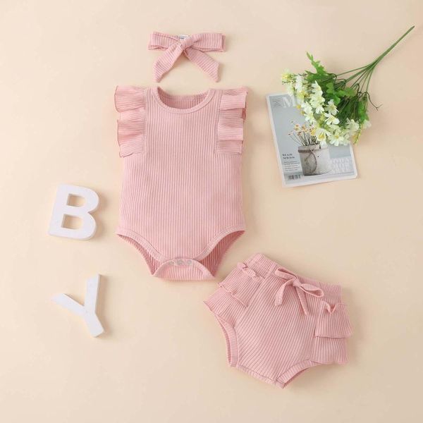 clothing sets baby romper toddler girls summer sleeveless shorts headwear clothes suit fashion outfits dziewczyna zestawy, White
clothing sets baby romper toddler girls summer sleeveless shorts headwear clothes suit fashion outfits dziewczyna zestawy, White