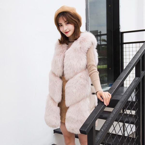 women's fur & faux real coat fashion casual warm slim sleeveless vest winter jacket women abrigo mujer zl559, Black
women's fur & faux real coat fashion casual warm slim sleeveless vest winter jacket women abrigo mujer zl559, Black