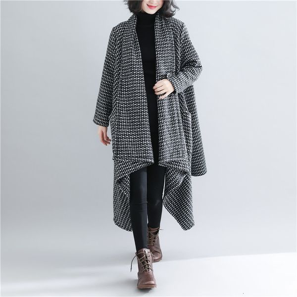 genayooa warm cashmere female cardigan casual autumn sleebe plaid long cardigans woman wool vintage sweater women loose 210417, White;black
genayooa warm cashmere female cardigan casual autumn sleebe plaid long cardigans woman wool vintage sweater women loose 210417, White;black