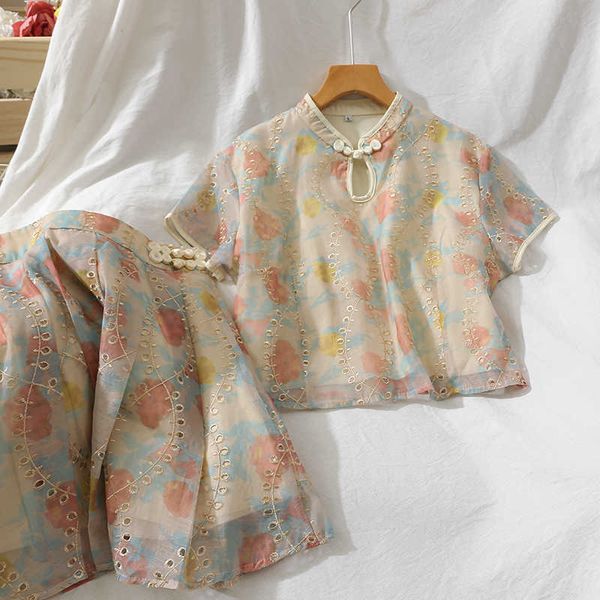 clothes sets traditional shirt chinese clothing women tang costume cheongsam suit-dress +skirt hanfu dress 210601, White
clothes sets traditional shirt chinese clothing women tang costume cheongsam suit-dress +skirt hanfu dress 210601, White