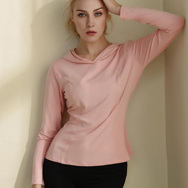 yoga outfit fitness breathable sportswear hooded women t shirt quick-dry running gym clothes sport jacket wt218
yoga outfit fitness breathable sportswear hooded women t shirt quick-dry running gym clothes sport jacket wt218