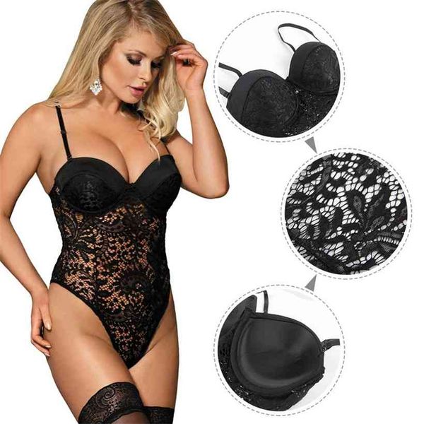 lace push-up cup summer bodysuit hollow out short straps jumpsuit romper bodycon plus size women body r80285, Black;white
lace push-up cup summer bodysuit hollow out short straps jumpsuit romper bodycon plus size women body r80285, Black;white