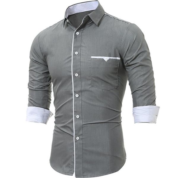 men's casual shirts slim fit long sleeve button down dress shirt color block formal work, White;black
men's casual shirts slim fit long sleeve button down dress shirt color block formal work, White;black