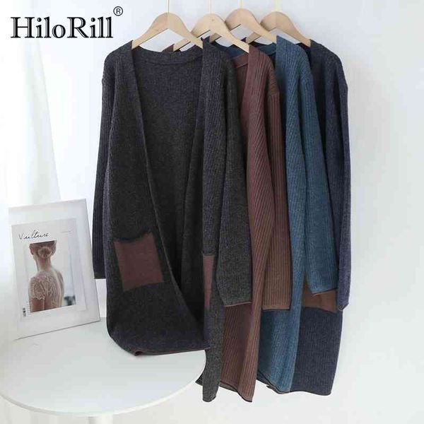 autumn winter women vintage patchwork long cardigan with pockets sleeve casual knitted sweater chic outerwear coat 210508, White
autumn winter women vintage patchwork long cardigan with pockets sleeve casual knitted sweater chic outerwear coat 210508, White