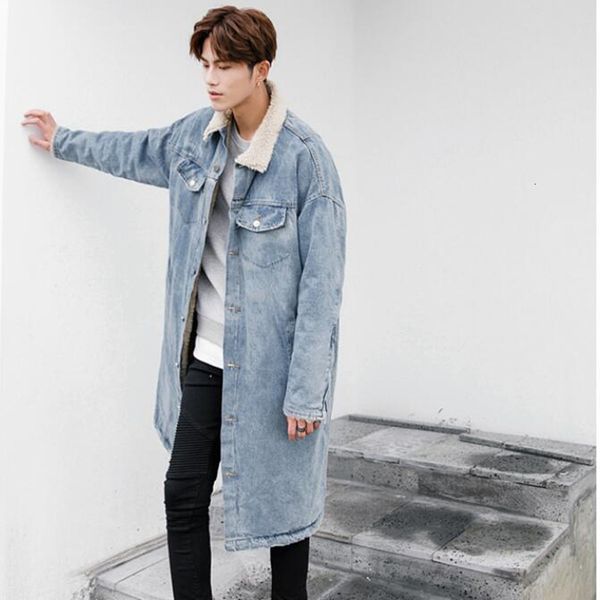 men's jackets long denim jacket, coarse cuffs and zipper, back neck, loose, retro, blue, Black;brown
men's jackets long denim jacket, coarse cuffs and zipper, back neck, loose, retro, blue, Black;brown