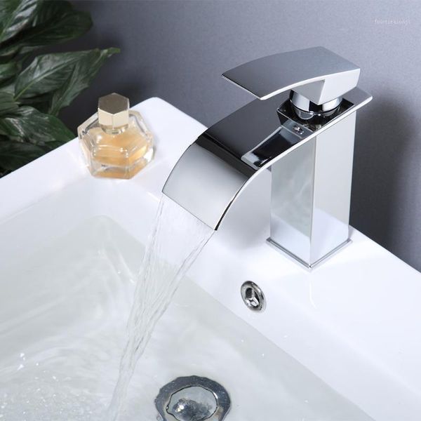 bathroom sink faucets square chrome and black waterfall basin faucet mixer tap wide spout vessel fauet cold water1
bathroom sink faucets square chrome and black waterfall basin faucet mixer tap wide spout vessel fauet cold water1