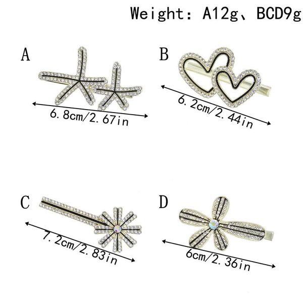 hair clips & barrettes 2021 est simple shiny rhinestones hairpins for women korean style cute and elegant net red girl hairpin accessories, Golden;silver
hair clips & barrettes 2021 est simple shiny rhinestones hairpins for women korean style cute and elegant net red girl hairpin accessories, Golden;silver