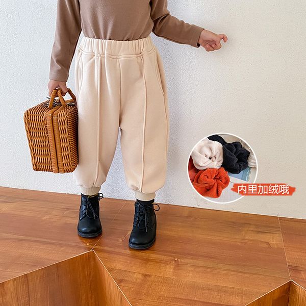 winter girls boys warm fleece lining sports pants thick loose casual sweatpants 1-7y 210508, Blue
winter girls boys warm fleece lining sports pants thick loose casual sweatpants 1-7y 210508, Blue