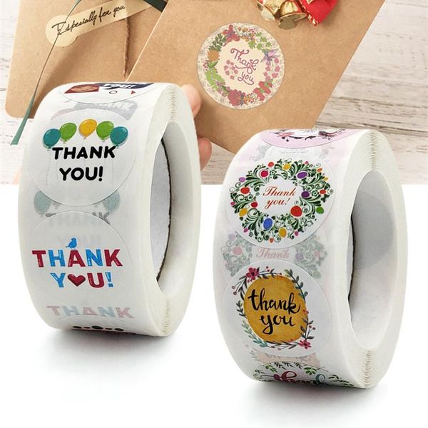 gift wrap floral thank you stickers roll 500-count round for wedding birthday party favors holiday celebration decor f2
gift wrap floral thank you stickers roll 500-count round for wedding birthday party favors holiday celebration decor f2