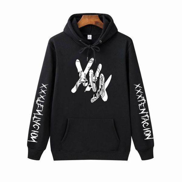 men's hoodies & sweatshirts autumn winter men fashion xxxtentacion letter printed sweatshirt casual hoodie coat, Black
men's hoodies & sweatshirts autumn winter men fashion xxxtentacion letter printed sweatshirt casual hoodie coat, Black