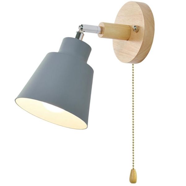 wall lamp nordic wooden bedside sconce light for bedroom corridor with zip switch y rotatable
wall lamp nordic wooden bedside sconce light for bedroom corridor with zip switch y rotatable