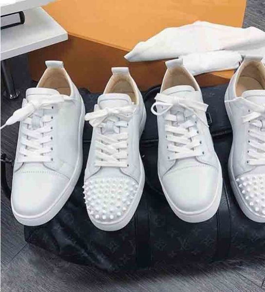 wholesale red soles shoes junior spikes orlato men's flat suede leather reds bottom sneaker studded red-sole shoes rivets classic flat, Black
wholesale red soles shoes junior spikes orlato men's flat suede leather reds bottom sneaker studded red-sole shoes rivets classic flat, Black