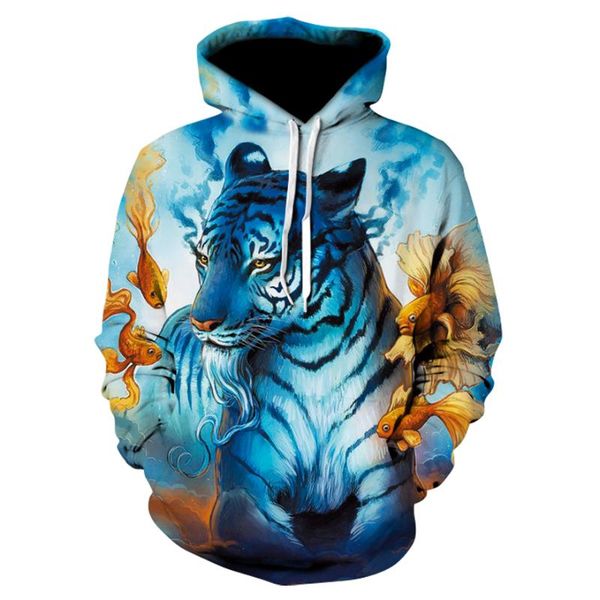 spring and autumn men's harajuku sweatshirt animal graphic 3d tiger print hoodie oversized 2021 fashion long sleeve pullover hoodies &, Black
spring and autumn men's harajuku sweatshirt animal graphic 3d tiger print hoodie oversized 2021 fashion long sleeve pullover hoodies &, Black