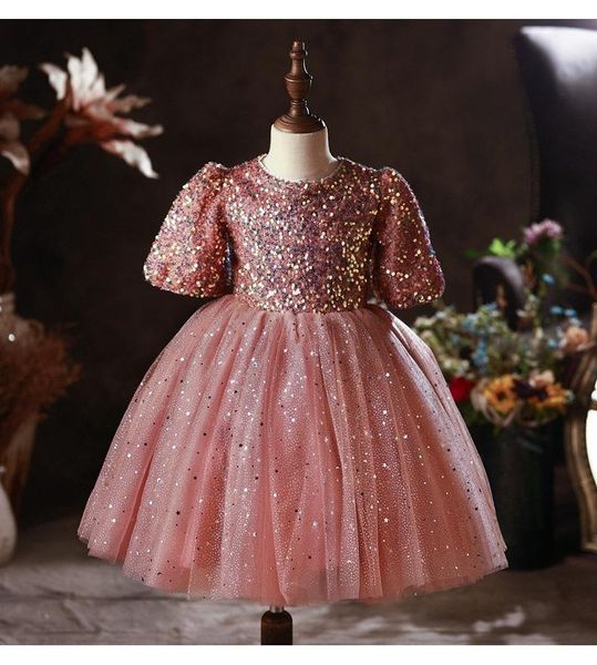 girl's dresses kids dress for girls summer wedding sequins girl princess party pageant formal gown teen children year, Red;yellow
girl's dresses kids dress for girls summer wedding sequins girl princess party pageant formal gown teen children year, Red;yellow