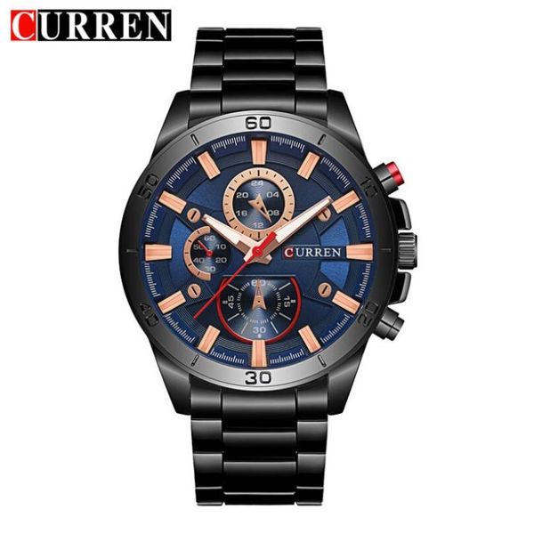 wristwatches fashion full stainless steel watches brand curren casual mens watch analog sport wristwatch quartz clock male erkek saat, Slivery;brown
wristwatches fashion full stainless steel watches brand curren casual mens watch analog sport wristwatch quartz clock male erkek saat, Slivery;brown