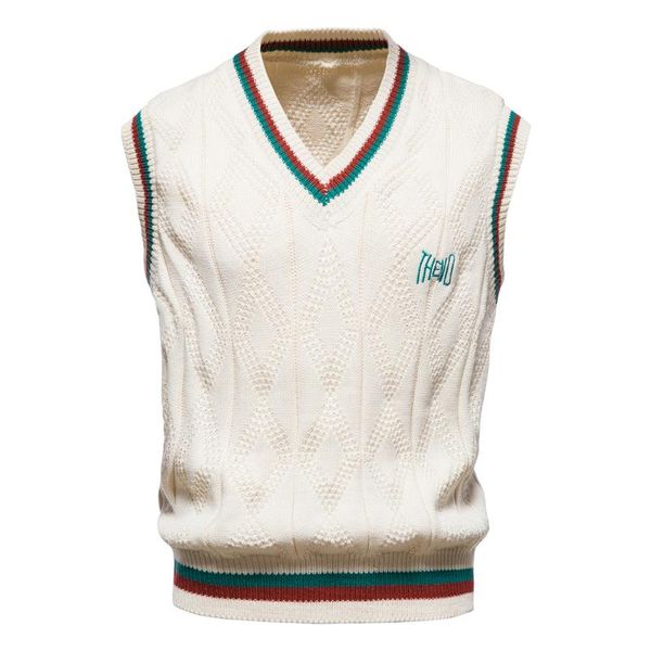 men's vests trend sweater vest casual fashion warm tank, Black;white
men's vests trend sweater vest casual fashion warm tank, Black;white