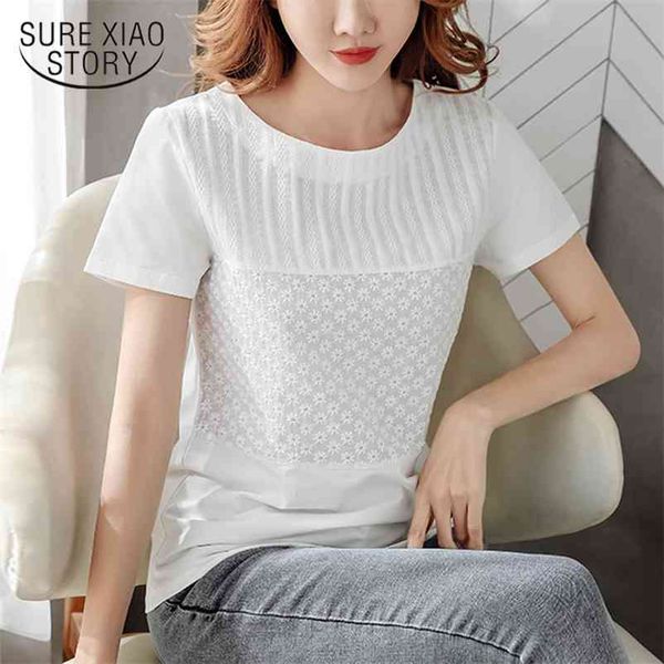 summer short sleeve blusas mujer de moda floral womens white blouse ladies round collar lace shirts plus size 8586 50 210510
summer short sleeve blusas mujer de moda floral womens white blouse ladies round collar lace shirts plus size 8586 50 210510