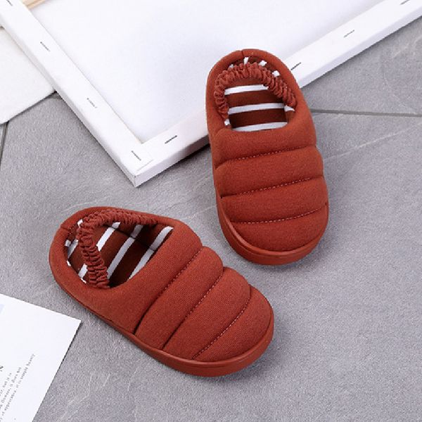 New Candy-colored Solid Childrens Cotton Slippers Toddler Baby Warm Shoes Big Kids Boys Indoor Shoes Striped Home Shoes, Pink
New Candy-colored Solid Childrens Cotton Slippers Toddler Baby Warm Shoes Big Kids Boys Indoor Shoes Striped Home Shoes, Pink