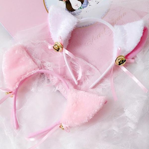 pink masquerade christmas cat ears cosplay ear anime party costume bow tie bell headwear kawaii beautiful headband hair accessories, Slivery;white
pink masquerade christmas cat ears cosplay ear anime party costume bow tie bell headwear kawaii beautiful headband hair accessories, Slivery;white